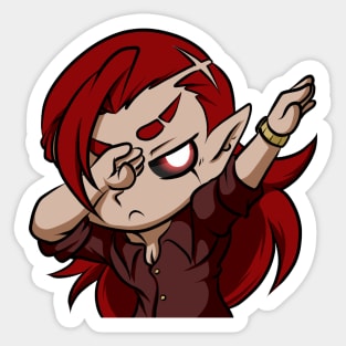 Kain Dab Sticker